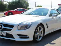 Used Mercedes SL350 AMG 306 HP (225 kW) 2014 White Cabriolet