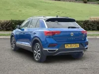 Used VW T-Roc Design 150 HP (110 kW) 2020 Blue SUV
