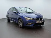 Used Seat Leon FR 130 HP (95 kW) 2019 Blue Hatchback