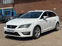 Used Seat Leon FR 2014 White Estate