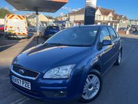 Used Ford Focus Ghia 2007 Blue Hatchback