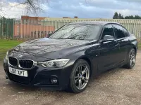 Used BMW 320 M Sport 187 HP (137 kW) 2017 Black Sedan