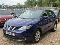 Used Nissan Qashqai Acenta 115 HP (84 kW) 2014 Blue SUV