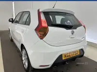 Used MG MG3 106 HP (77 kW) 2018 White Hatchback