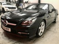 Used Mercedes SLK200 AMG 184 HP (135 kW) 2014 Black Cabriolet