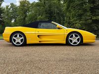 Used Ferrari F355 380 HP (279 kW) 1996 Yellow Cabriolet