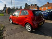Used Kia Picanto 66 HP (48 kW) 2018 Orange Hatchback