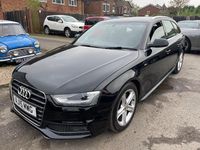Used Audi A4 S-Line 163 HP (119 kW) 2015 Black Estate