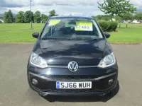 Used VW up! high up! 75 HP (55 kW) 2016 Black Hatchback