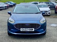 Używany Ford Fiesta Titanium 125 KM (91 kW) 2022 Niebieski Hatchback