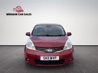 Used Nissan Note Tekna 110 HP (80 kW) 2011 Red Hatchback