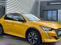 Used Peugeot e-208 GT 98 kW (134 HP) 2022 Yellow Hatchback