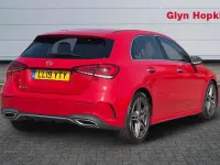 Used Mercedes A220 AMG Line Premium 190 HP (139 kW) 2019 Red Hatchback