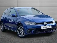 Used VW Polo R-line 115 HP (84 kW) 2025 Blue Hatchback