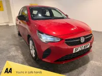 Used Vauxhall Corsa 75 HP (55 kW) 2020 Red Hatchback