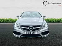 Used Mercedes E220 AMG 168 HP (123 kW) 2014 Silver Cabriolet
