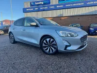 Used Ford Focus Zetec 125 HP (91 kW) 2018 Silver Hatchback