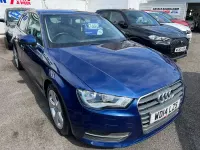 Used Audi A3 Sport 150 HP (110 kW) 2014 Blue Hatchback