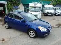 Used Hyundai Accent 97 HP (71 kW) 2009 Blue Hatchback