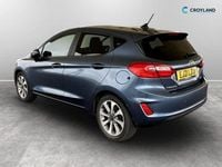 Used Ford Fiesta Trend 125 HP (91 kW) 2021 Blue Hatchback
