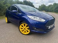 Used Ford Fiesta Titanium X 2017 Blue Hatchback