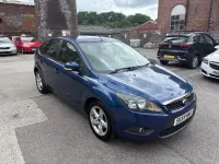 Used Ford Focus Zetec 99 HP (72 kW) 2009 Blue Hatchback