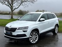 Used Skoda Karoq SE L 116 HP (85 kW) 2018 White SUV