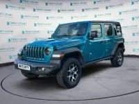 Begagnad Jeep Wrangler Rubicon 272 HK (200 kW) 2021 Turkos SUV