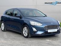 Used Ford Focus Zetec 100 HP (73 kW) 2019 Blue Hatchback