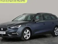 Begagnad Seat Leon FR 131 HK (96 kW) 2022 Grå Kombi