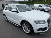 Used Audi Q5 S-line plus 190 HP (139 kW) 2016 White SUV