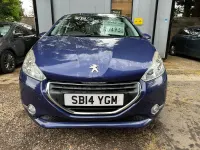 Used Peugeot 208 2014 Blue Hatchback
