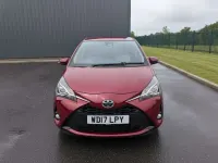 Used Toyota Yaris Design 2017 Red Hatchback