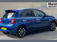 Used Nissan Micra N-TEC 79 HP (58 kW) 2016 Blue Hatchback