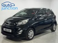 Used Kia Picanto 68 HP (50 kW) 2012 Black Hatchback