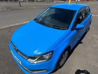 Used VW Polo SE 60 HP (44 kW) 2016 Blue Hatchback