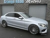Used Mercedes C250 AMG line 204 HP (150 kW) 2017 Silver Sedan