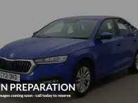 Used Skoda Octavia SE Technology 110 HP (80 kW) 2020 Blue Hatchback