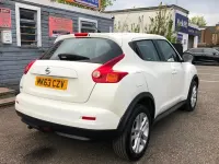 Used Nissan Juke Acenta 117 HP (86 kW) 2013 White SUV