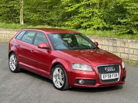 Used Audi A3 S-Line 170 HP (125 kW) 2009 Red Hatchback