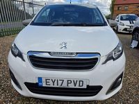 Used Peugeot 108 Allure 82 HP (60 kW) 2017 White Hatchback