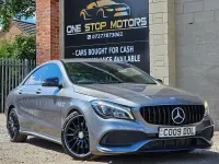 Used Mercedes CLA220 AMG line 2017 Grey Coupe