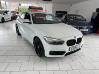 Used BMW 118 Sport Line 150 HP (110 kW) 2019 White Hatchback