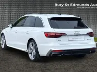 Used Audi A4 S-Line 200 HP (147 kW) 2024 White Estate