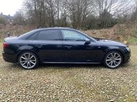Used Audi A4 Black Edition 150 HP (110 kW) 2018 Black Sedan