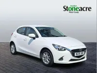 Used Mazda 2 75 HP (55 kW) 2018 White Hatchback