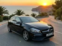 Used Mercedes A200 AMG line 136 HP (100 kW) 2017 Black Hatchback