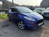 Gebraucht Ford Fiesta ST 2014 Blau Kleinwagen