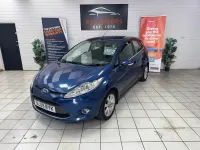 Used Ford Fiesta Zetec 96 HP (70 kW) 2009 Blue Hatchback