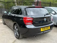 Used BMW 118 Sport Line 143 HP (105 kW) 2011 Black Hatchback